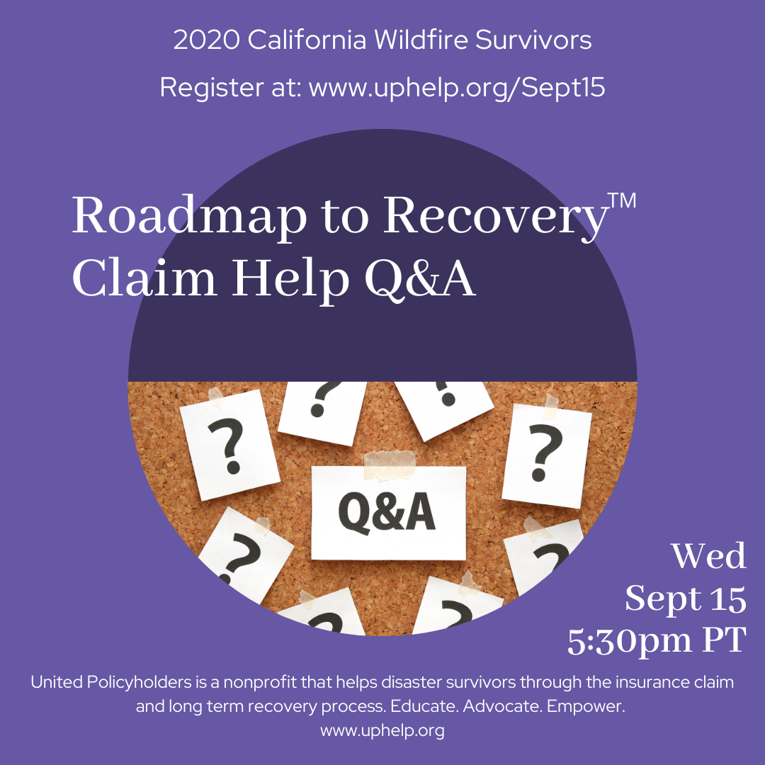 Roadmap to Recovery Q and A