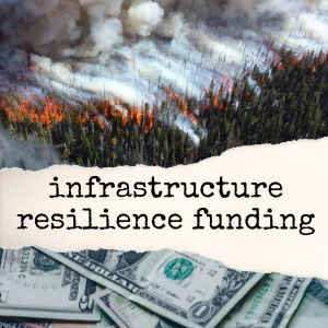 infrastructure resilience funding graphic