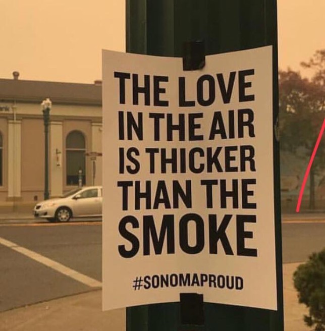the love in the air is thicker than the smoke